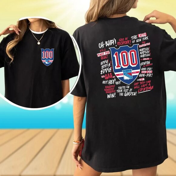 Travon A Other - New York Rangers 100th Anniversary 1926-2026 NHL TShirt
